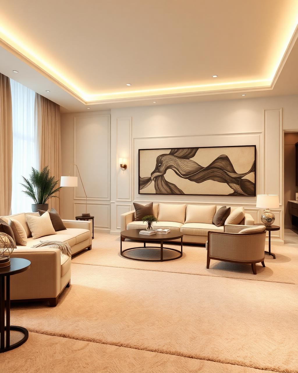 Plush Lounge Carpet